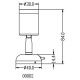 LED Reading Lamps Chrome Plated