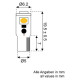 LED T5 wedge instrument lamp