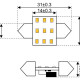 LED festoon