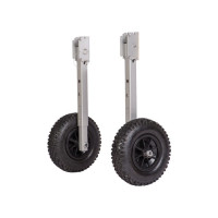 Launching wheels/Stern mounting