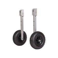 Launching wheels/Stern mounting