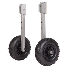 Launching wheels/Stern mounting