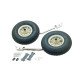 Launching wheels for inflatables