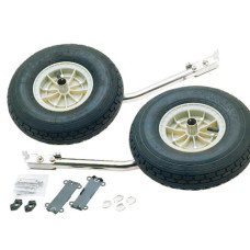 Launching wheels for inflatables