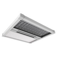 Lewmar pleated shade with flyscreen