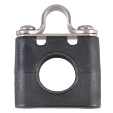 Line eye with railing connector