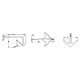 M-anchor galvanized