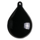 Marker buoys with black top