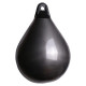 Marker buoys with black top