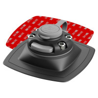 Mounting base for accessories with 3M mounting sticker