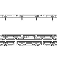 Mounting base with T-bolt system