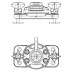 Mounting base with T-bolt system
