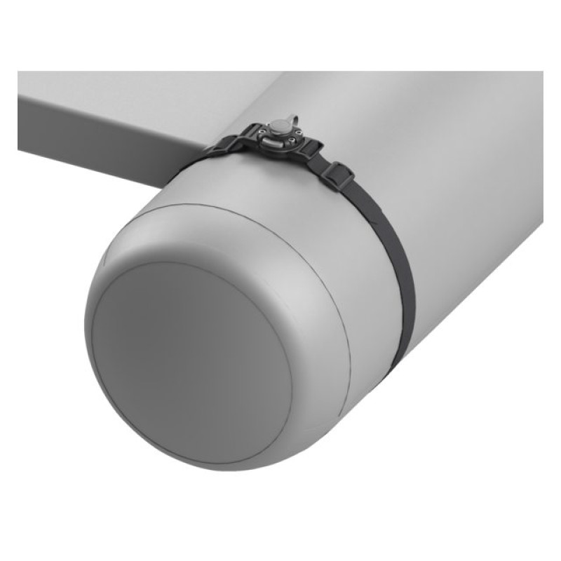 Mounting base with buckle mounting for inflatable boats