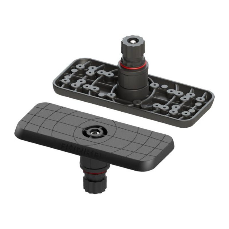 Mounting plate for fishfinders from 7 to 9 inches