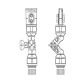 Navigation light holders