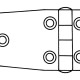 Offset hinges