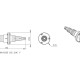 One-way hose fitting