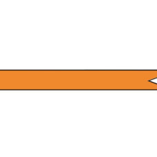 Orange pennant