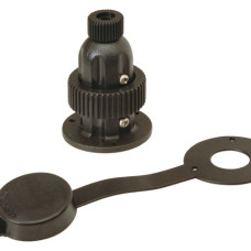 Plastic plugs + sockets