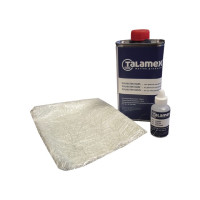 Polyester repair set
