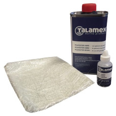 Polyester repair set