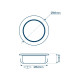 Recessed spotlight LED