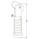 Removable pin