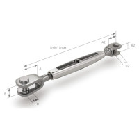 Riggingscrew Fork - Fork UNF