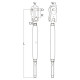 Riggingscrew toggle-terminal