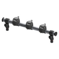 Round rail with 3 mounting bases 500mm