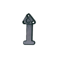 Rudder locking clip