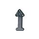 Rudder locking clip