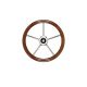 STEERING WHEEL MAHOGANY/SS V30