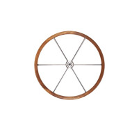STEERING WHEEL TEAK/SS V86