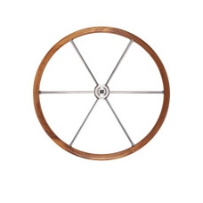 STEERING WHEEL TEAK/SS V86
