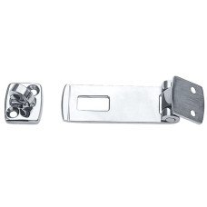 Safety hasps and staples
