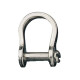 Shackle, slotted pin, suits RF15100
