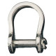 Shackle, slotted pin, suits RF15100
