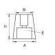 Shaft anode zinc 6-side