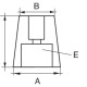 Shaft anode zinc 6-side