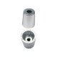 Shaft anode zinc conical