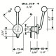 Side mount single lever control