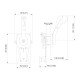 Side mount single lever control