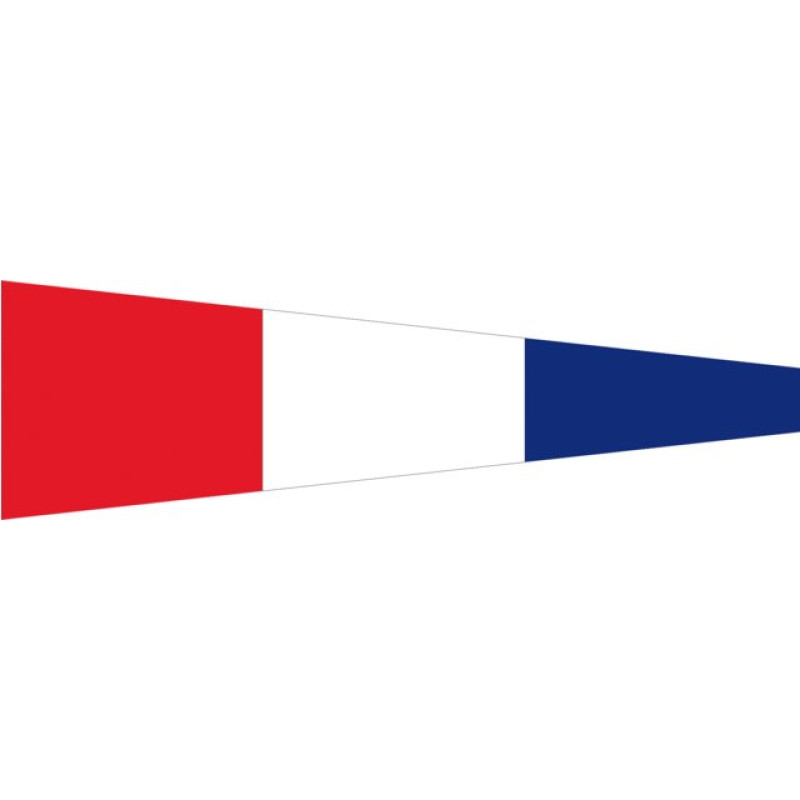 Signal flags numbers size 25 x 88cm