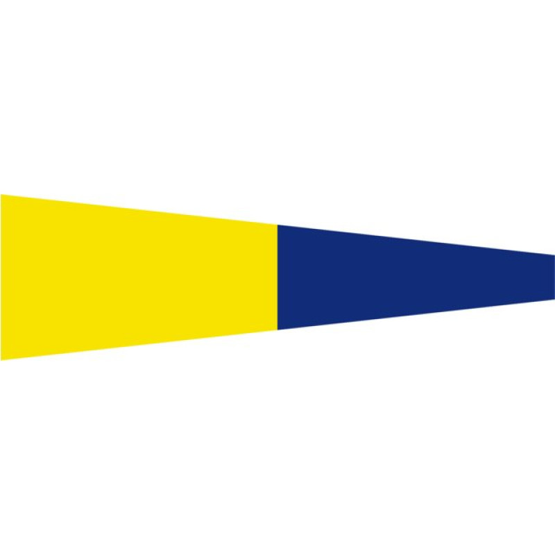 Signal flags numbers size 25 x 88cm