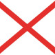 Signal flags size 30 x 36cm