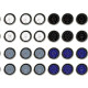 Silver series NMEA2000 round multifunctional touchscreen