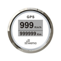 Silverline digital GPS speedometer 52mm