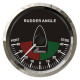 Silverline rudder indicator gauge