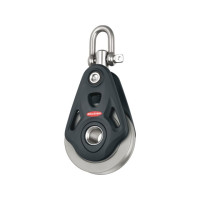 Single block, thread sheave